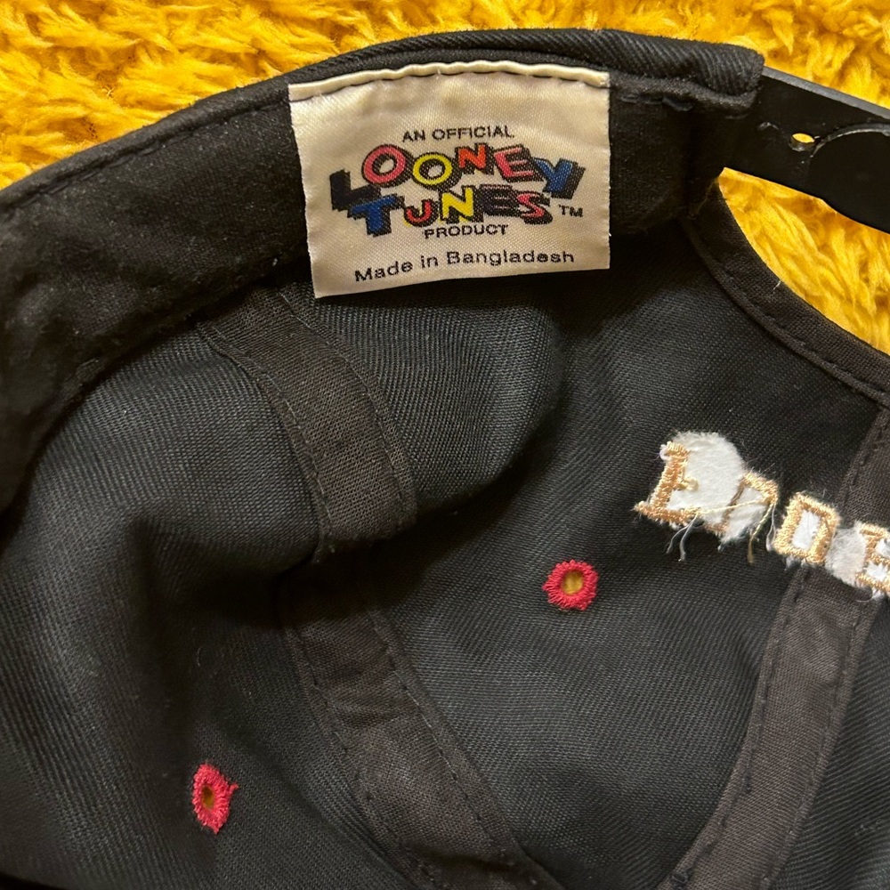 Vintage Looney Tunes Tasmanian Devil Florida Baseball Cap - Picture 6 of 7